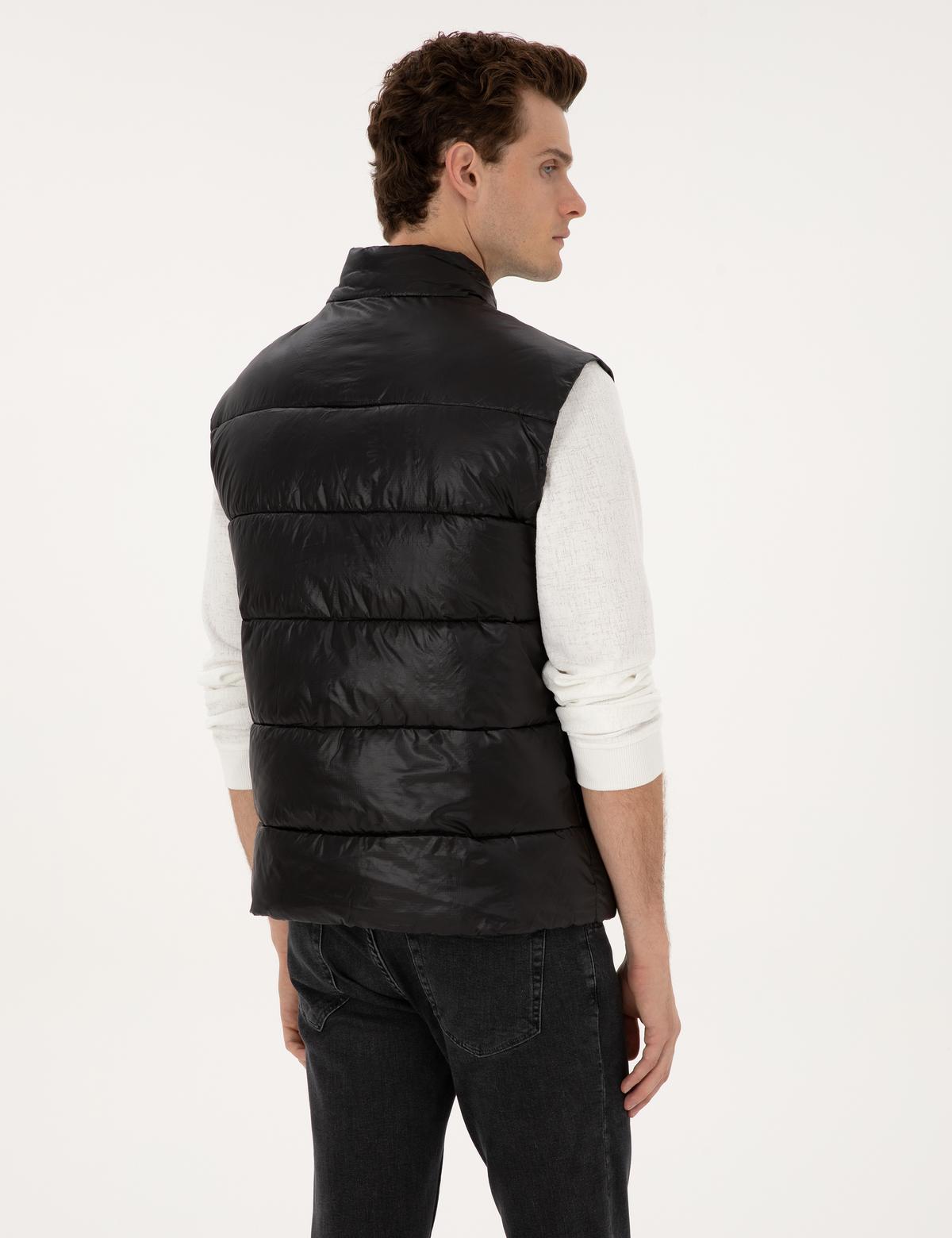 Siyah Dolgulu Şişme Yelek - 50313940007