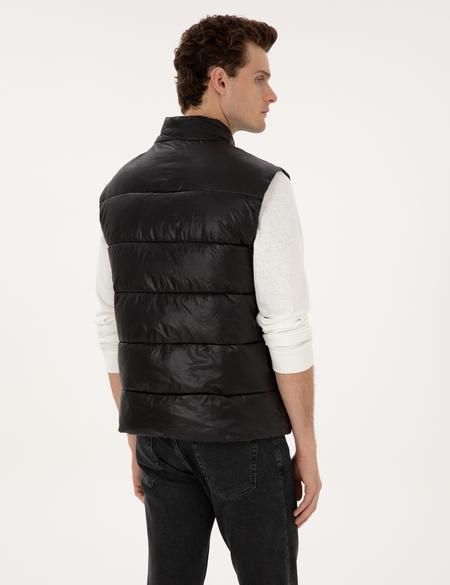 Siyah Dolgulu Şişme Yelek - 50313940007