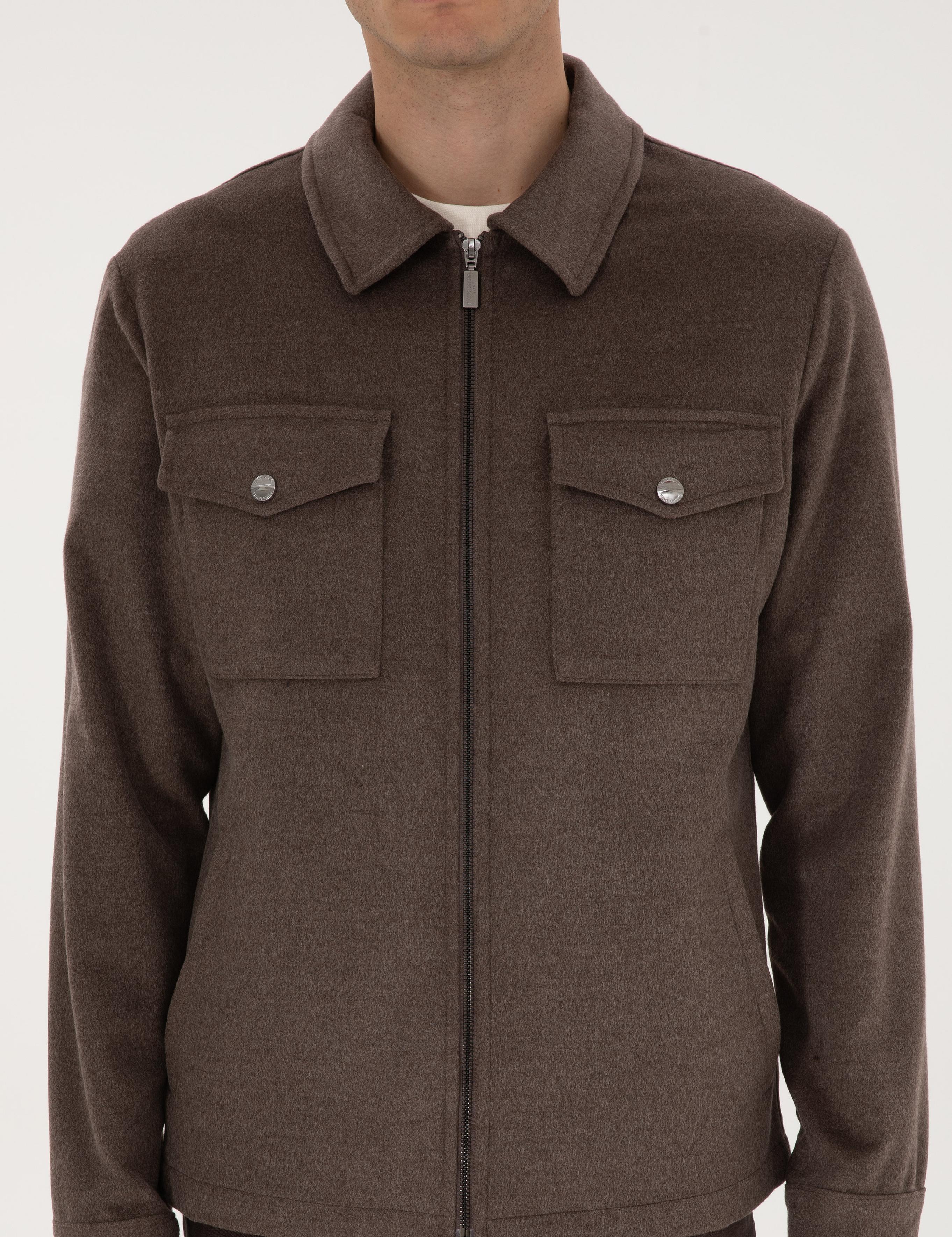 Vizon Regular Fit Fermuarlı Ceket