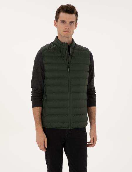 Koyu Haki Yelek - 50310142023