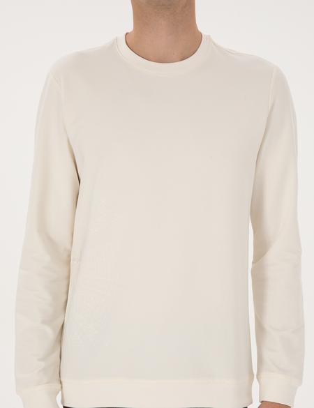 Ekru Regular Fit Sweatshirt - 50313762007