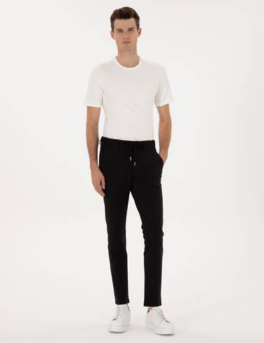 Ekru Regular Fit Kalın Dokulu Bisiklet Yaka Basic Tişört