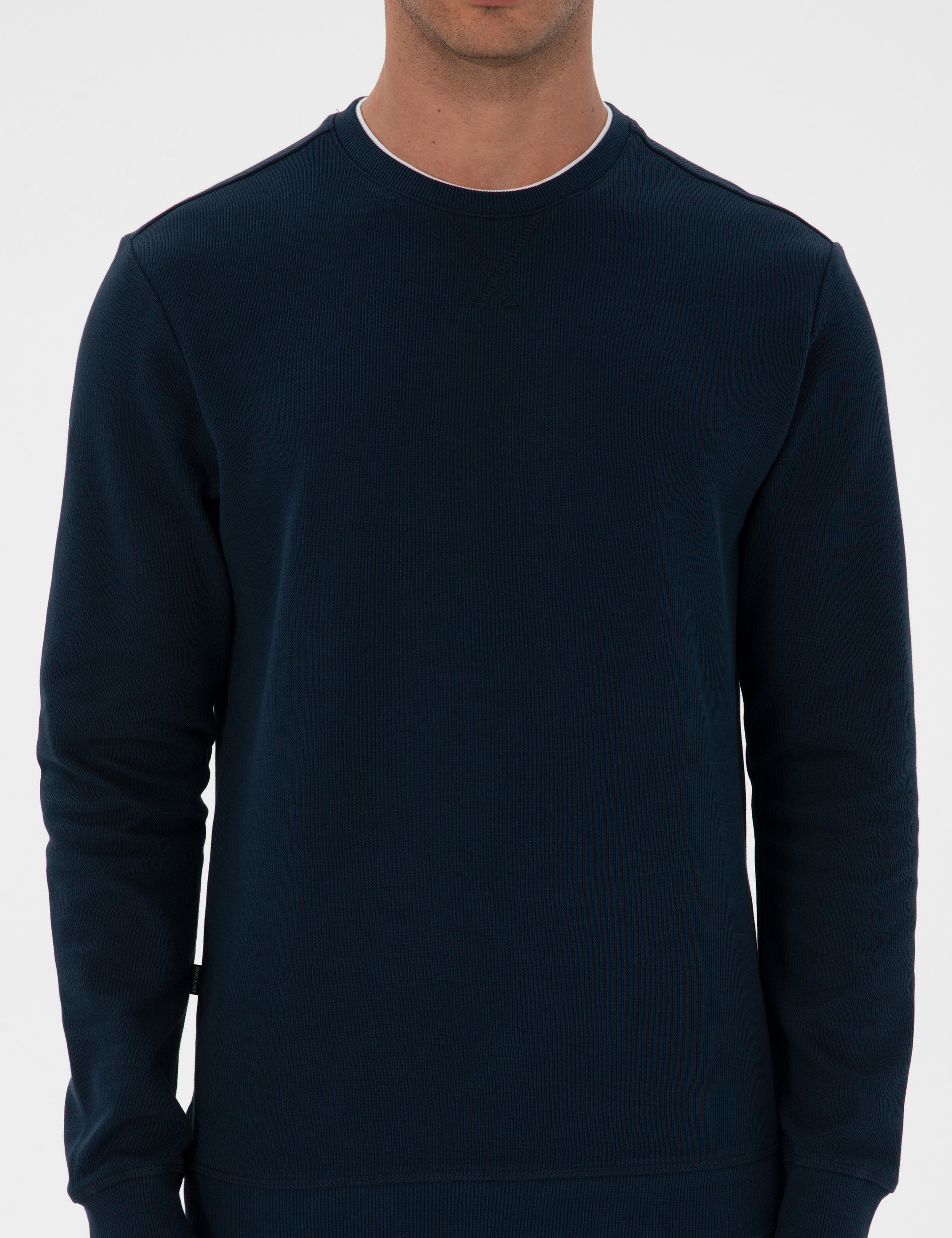 Lacivert Regular Fit Sweatshirt - Image 6