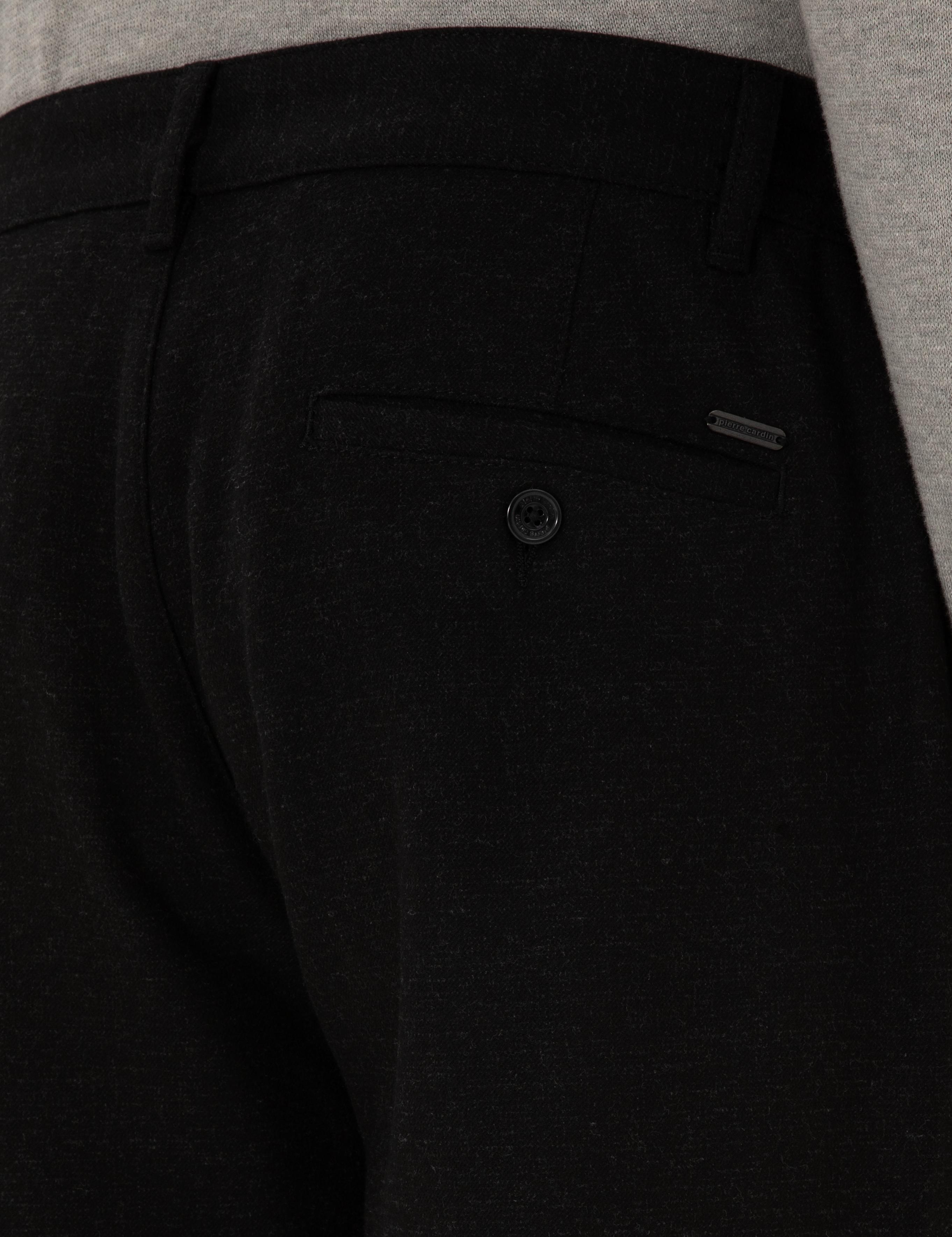 Siyah Slim Fit Kanvas Pantolon