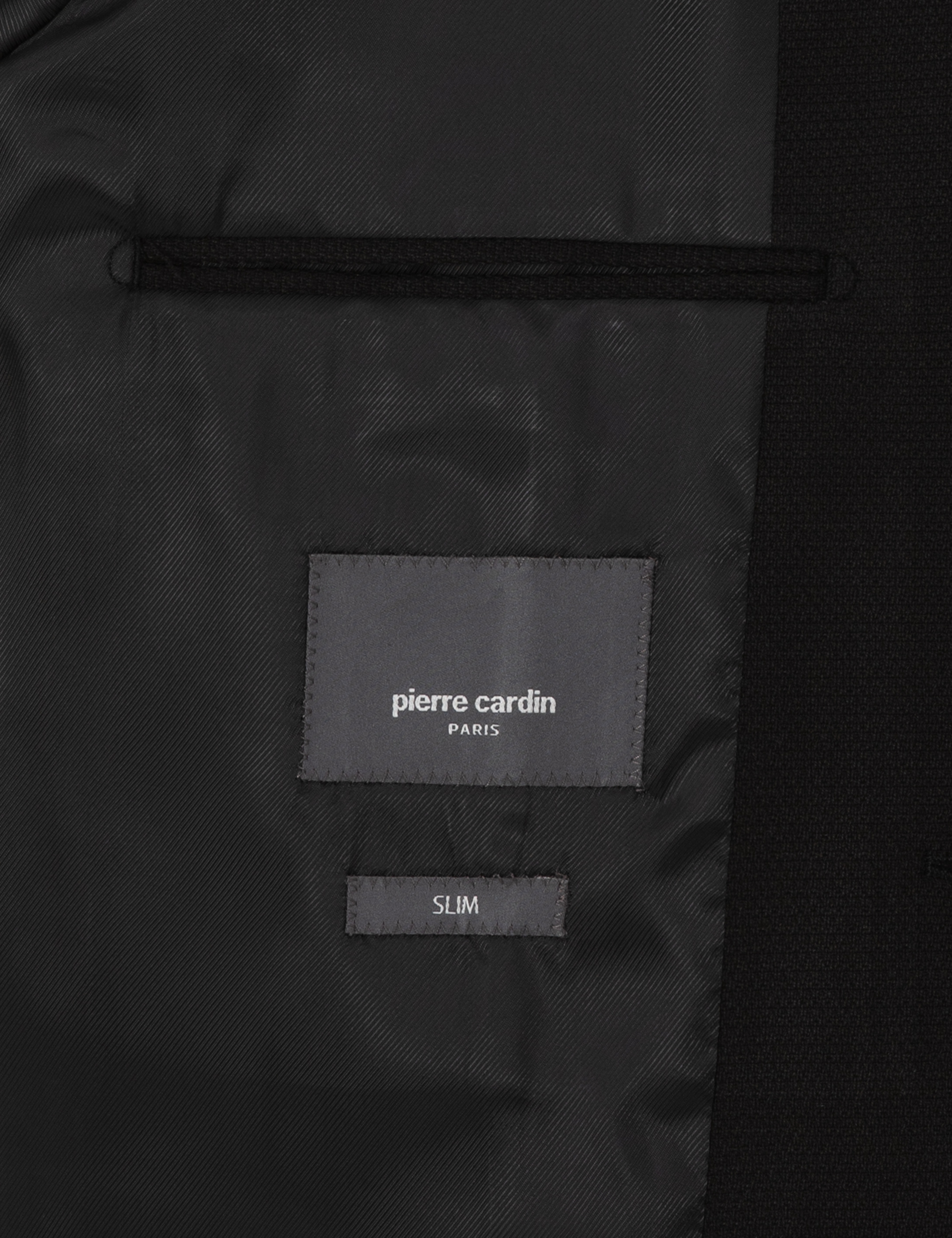 Siyah Slim Fit Ceket - Image 6