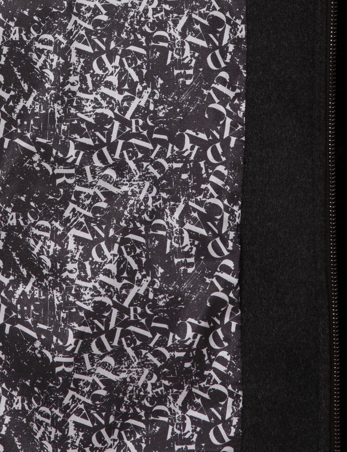 Antrasit Regular Fit Fermuarlı Ceket - 50316426077