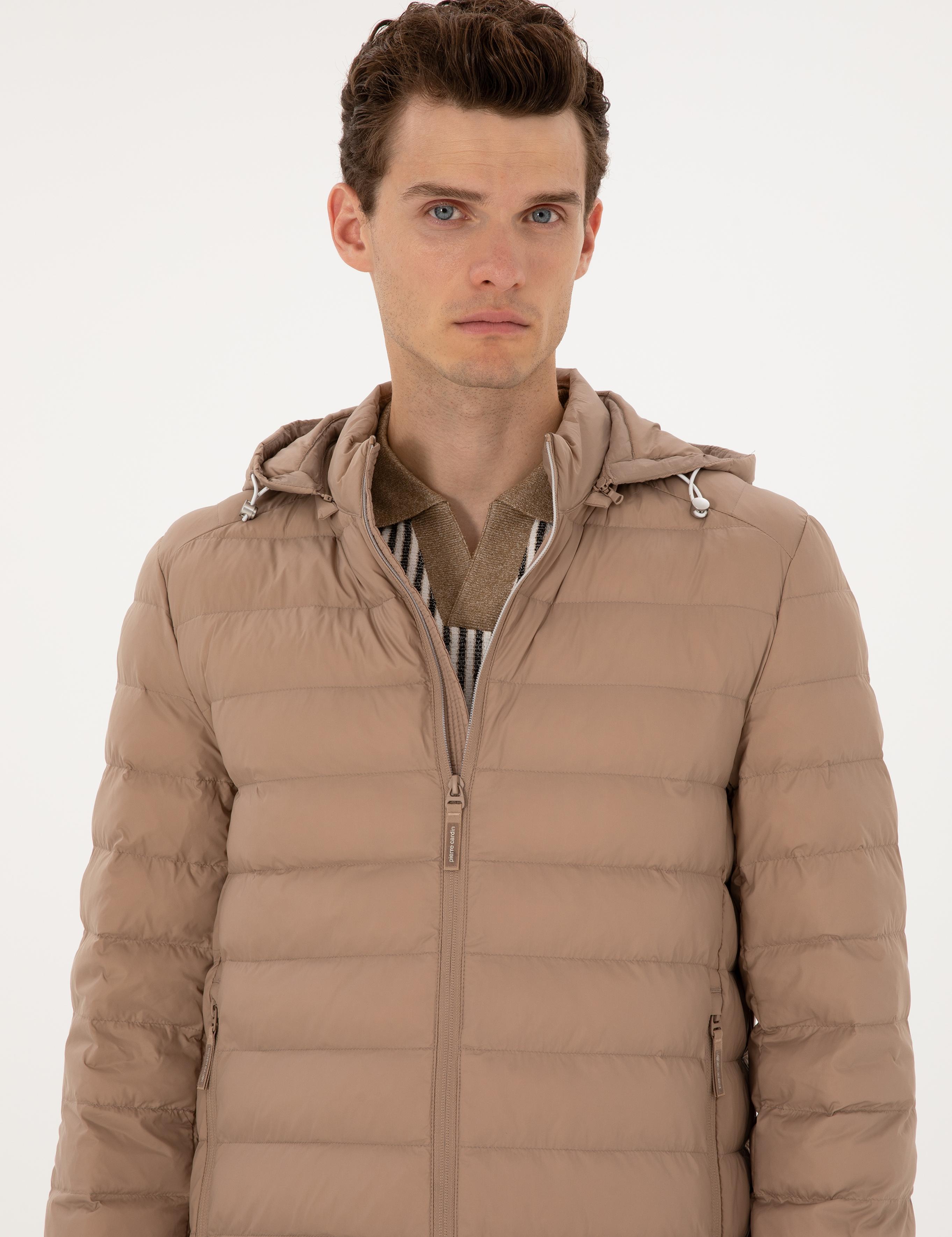 Vizon Kapitone Kapüşonlu Mont