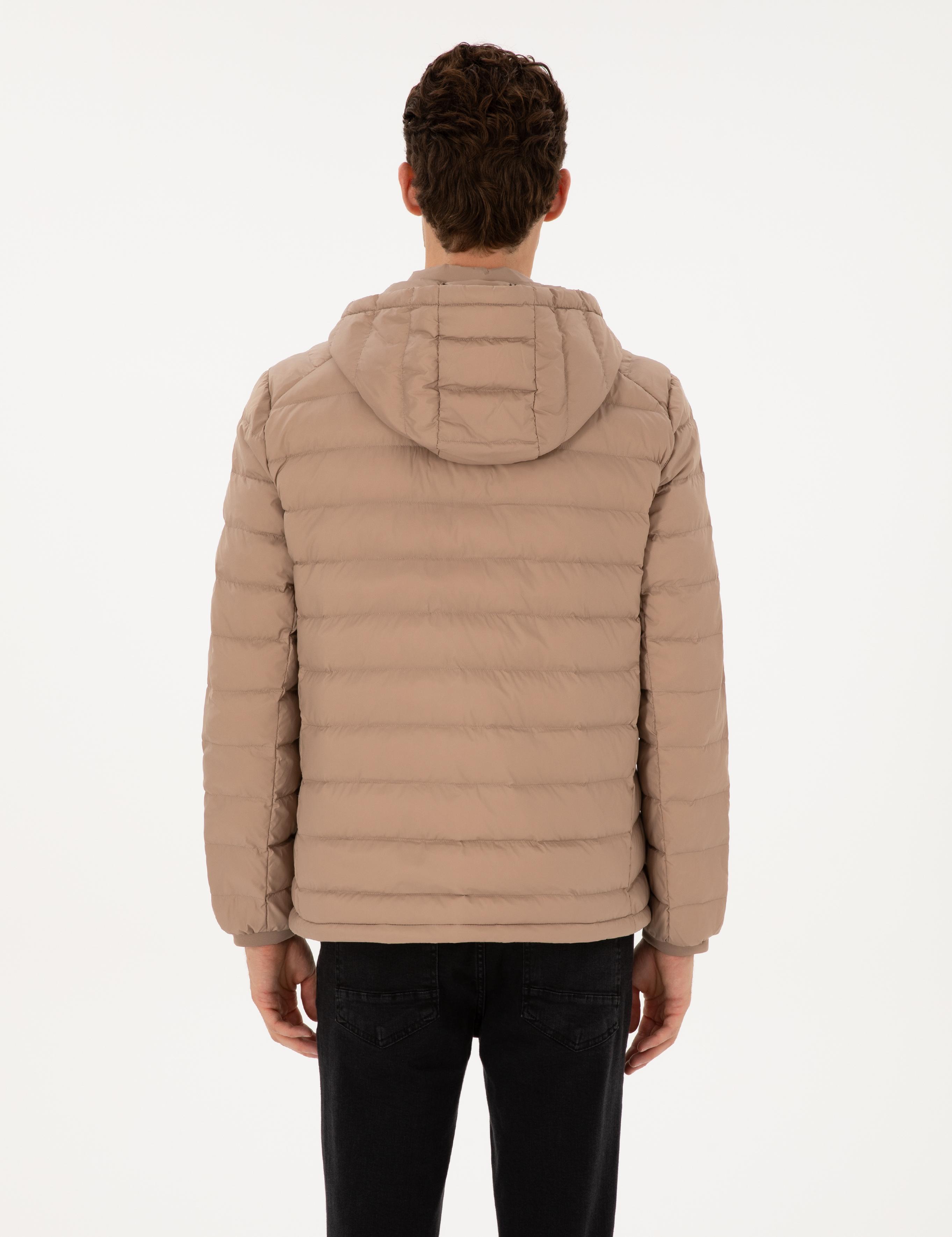 Vizon Kapitone Kapüşonlu Mont