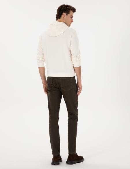 Kahverengi Slim Fit Jean Pantolon - 50315302016