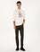 Kahverengi Slim Fit Jean Pantolon