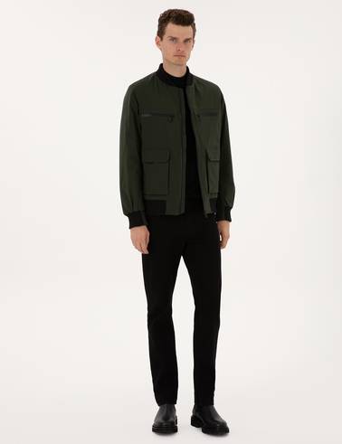 Koyu Haki Regular Fit Mont