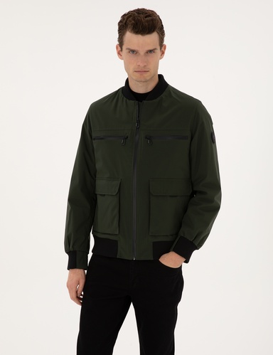 Koyu Haki Regular Fit Mont