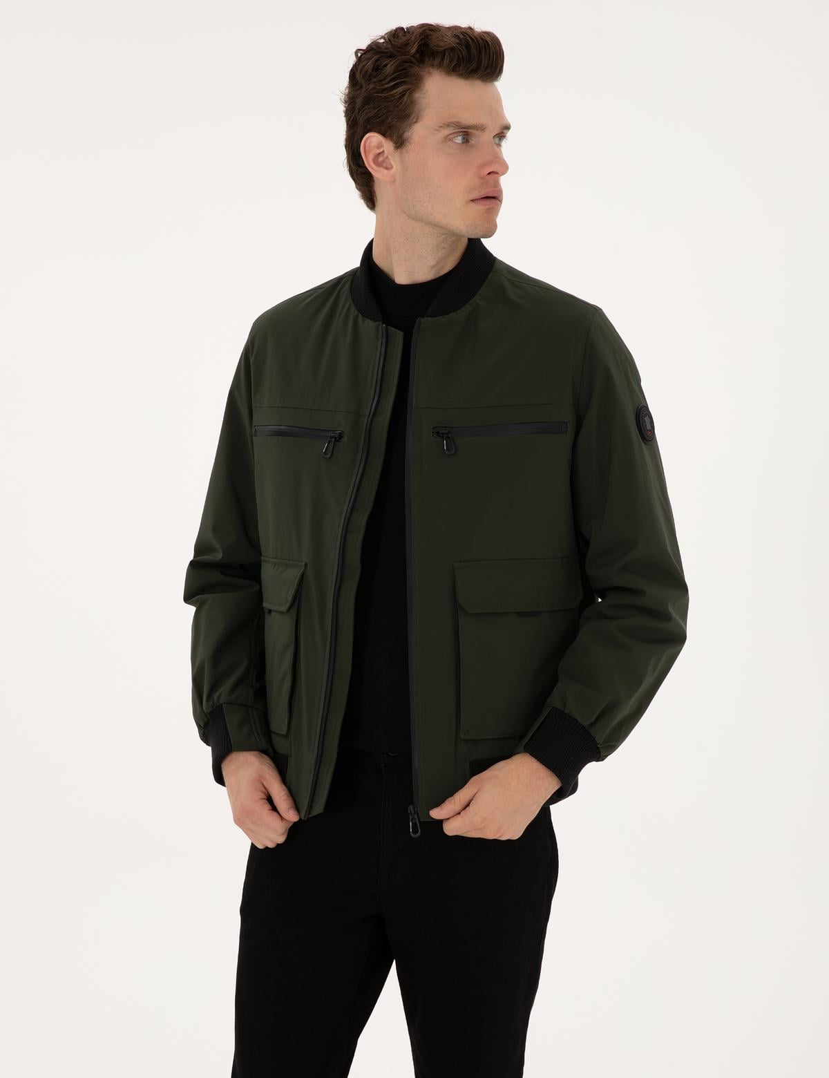 Koyu Haki Regular Fit Mont - 50314099027