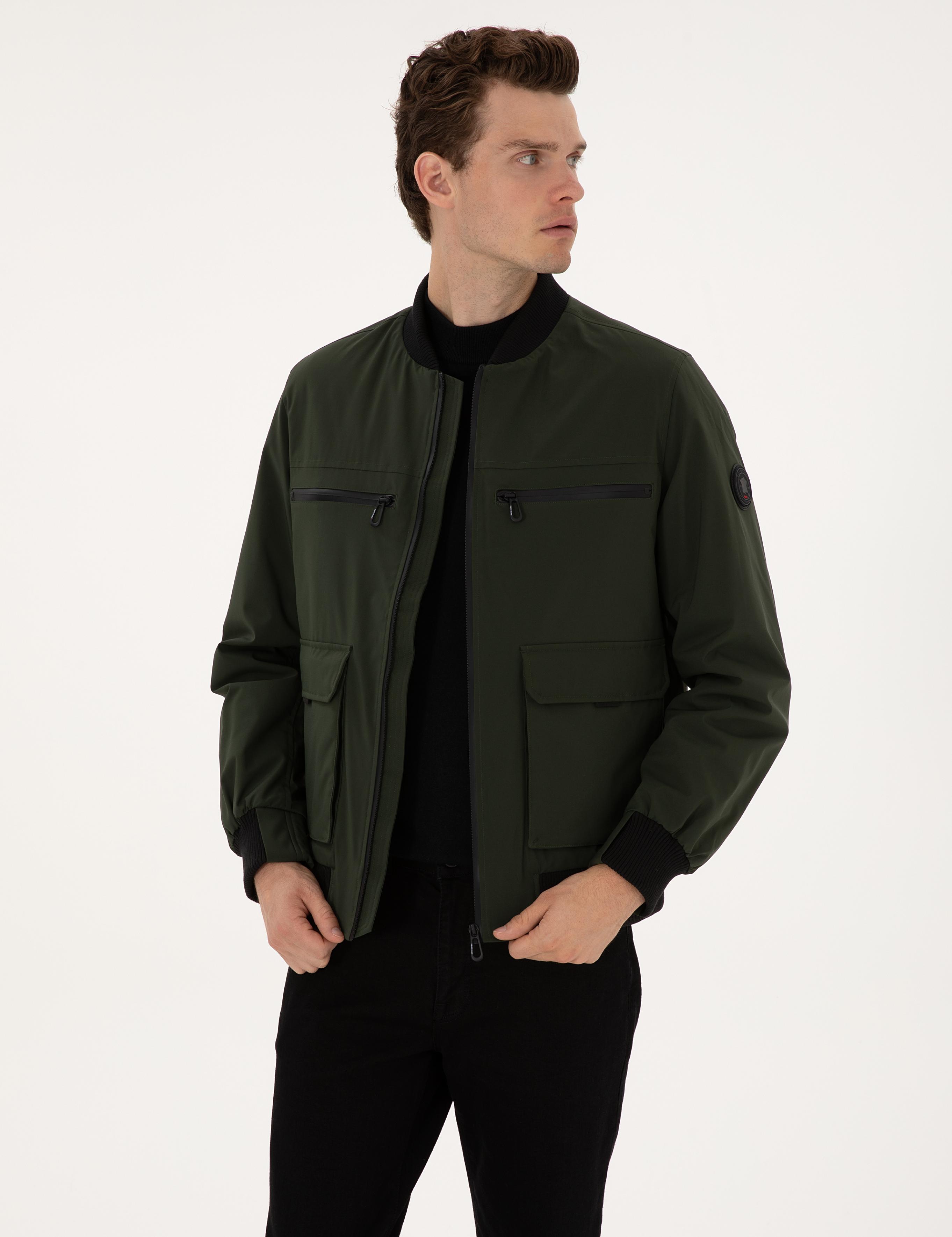 Koyu Haki Regular Fit Mont