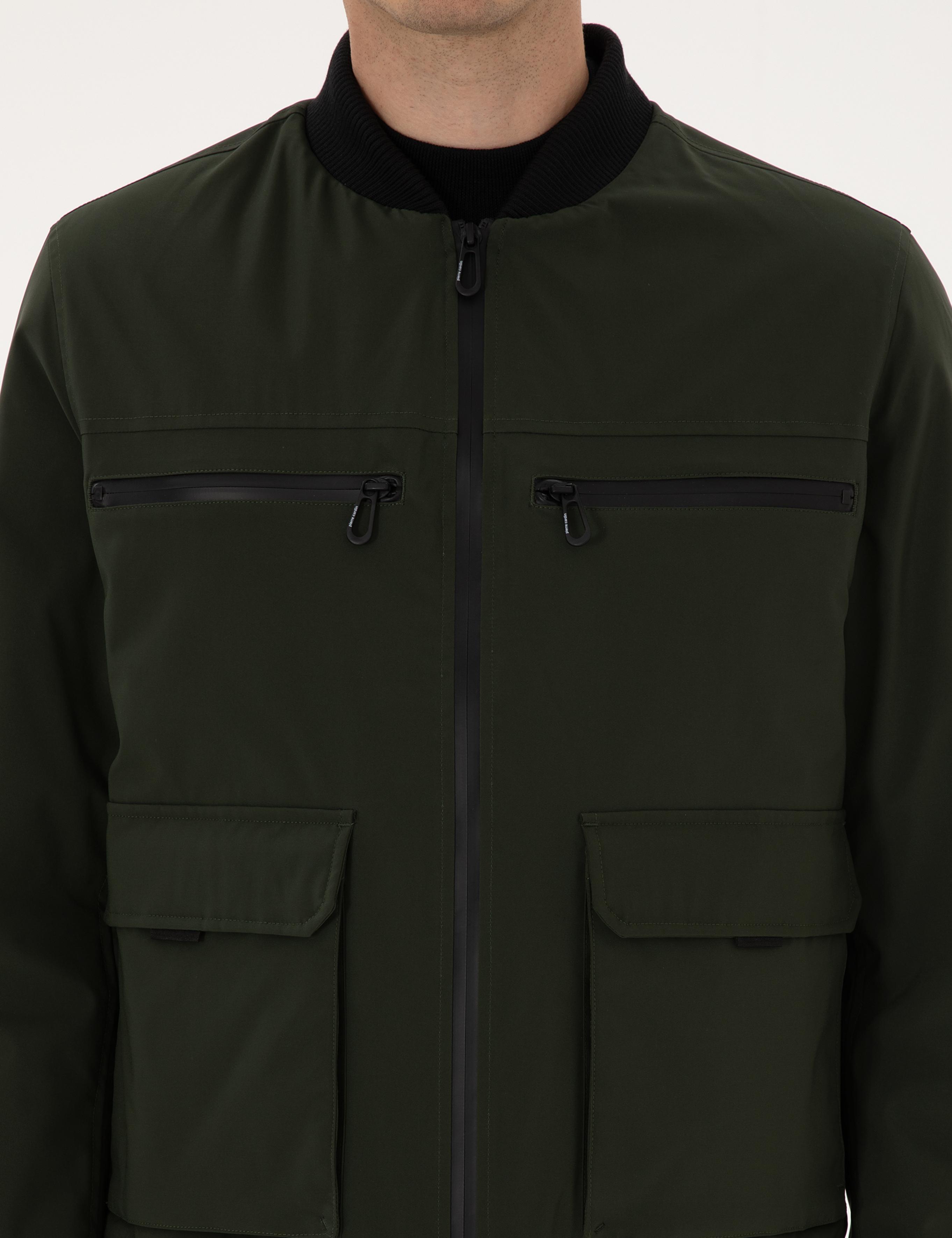 Koyu Haki Regular Fit Mont