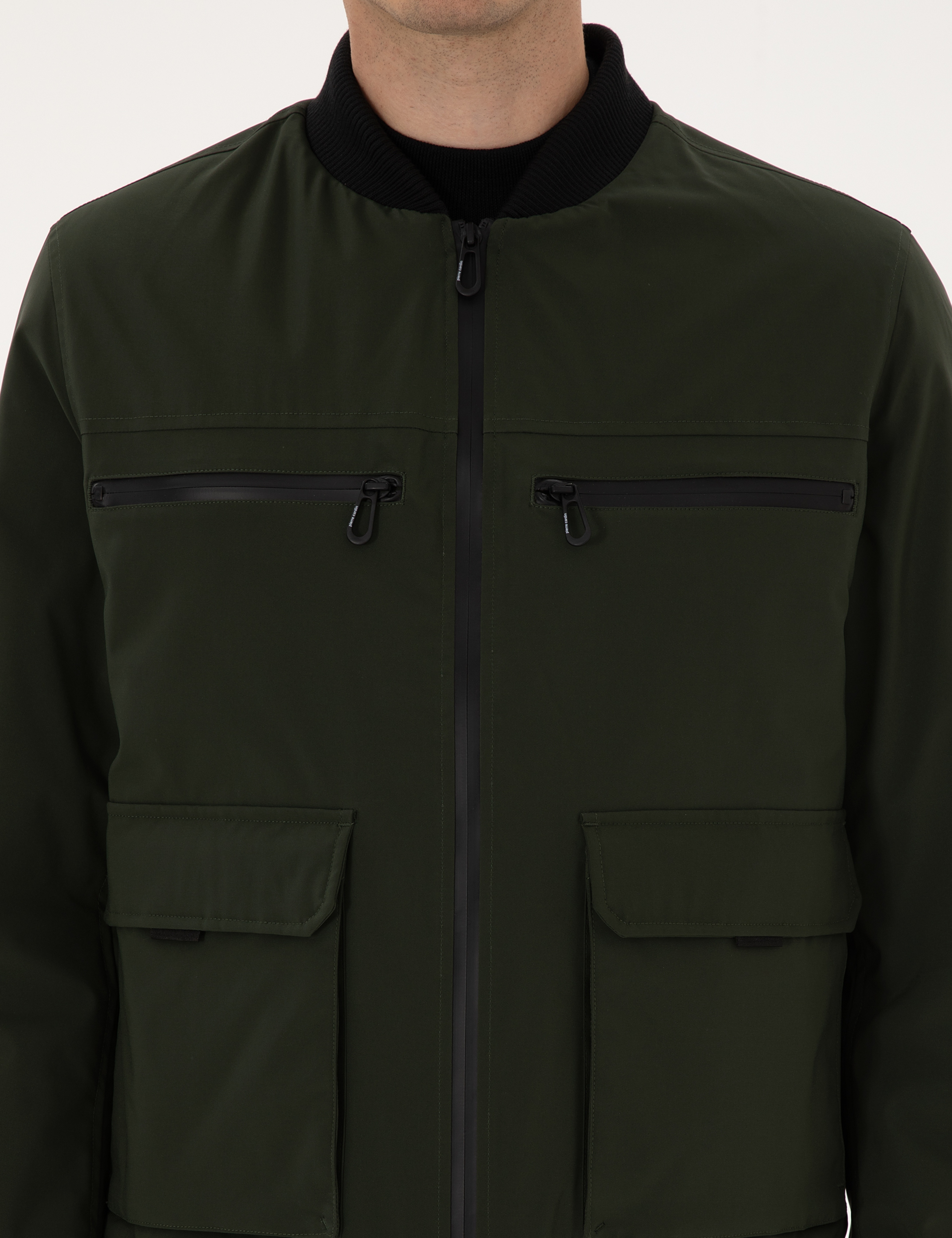 Koyu Haki Regular Fit Mont