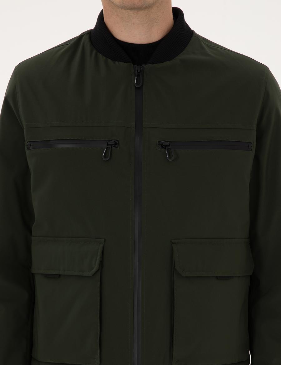 Koyu Haki Regular Fit Mont