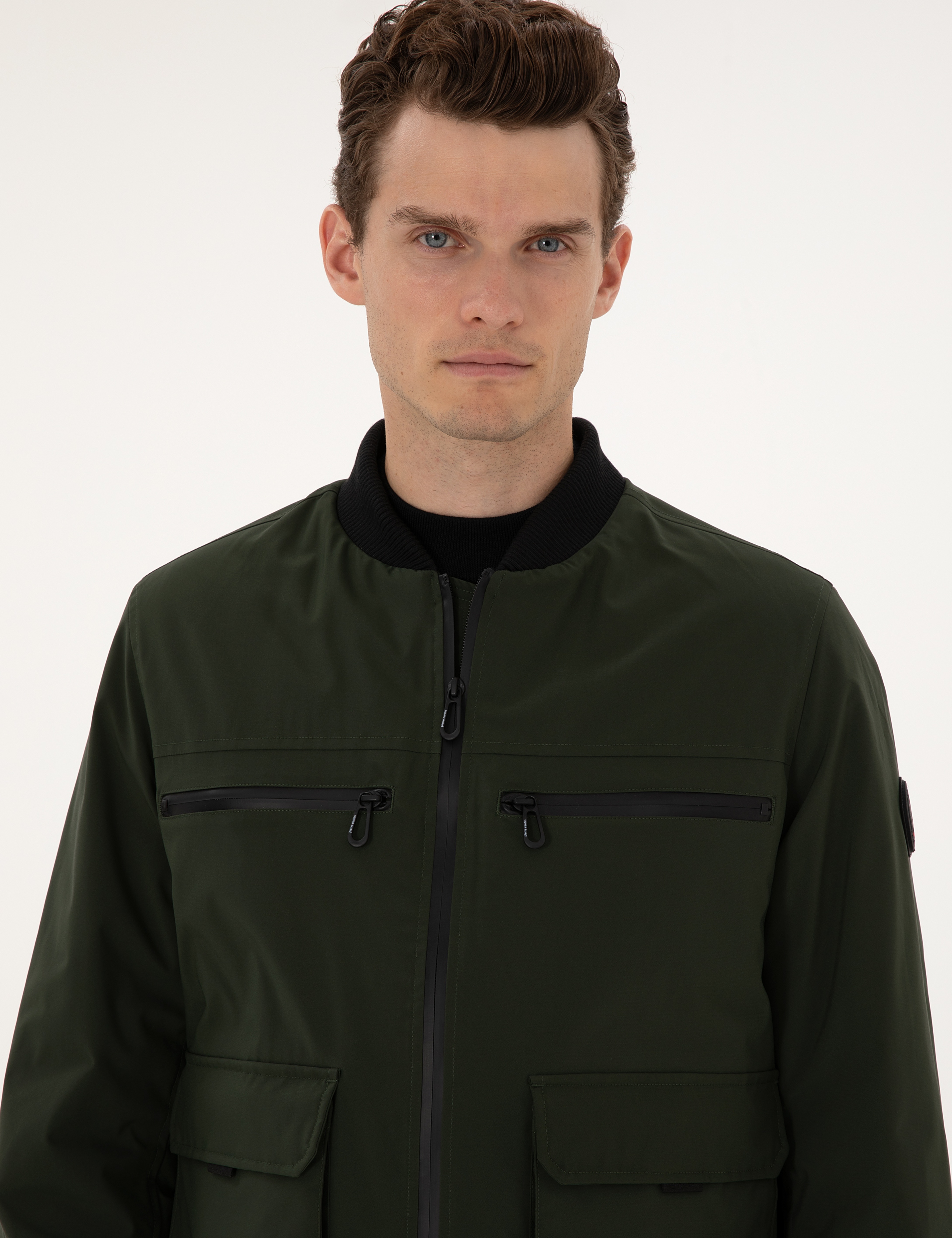 Koyu Haki Regular Fit Mont - Image 2