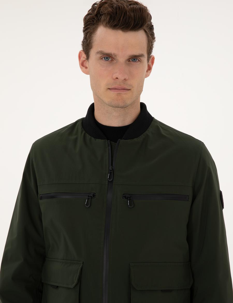 Koyu Haki Regular Fit Mont