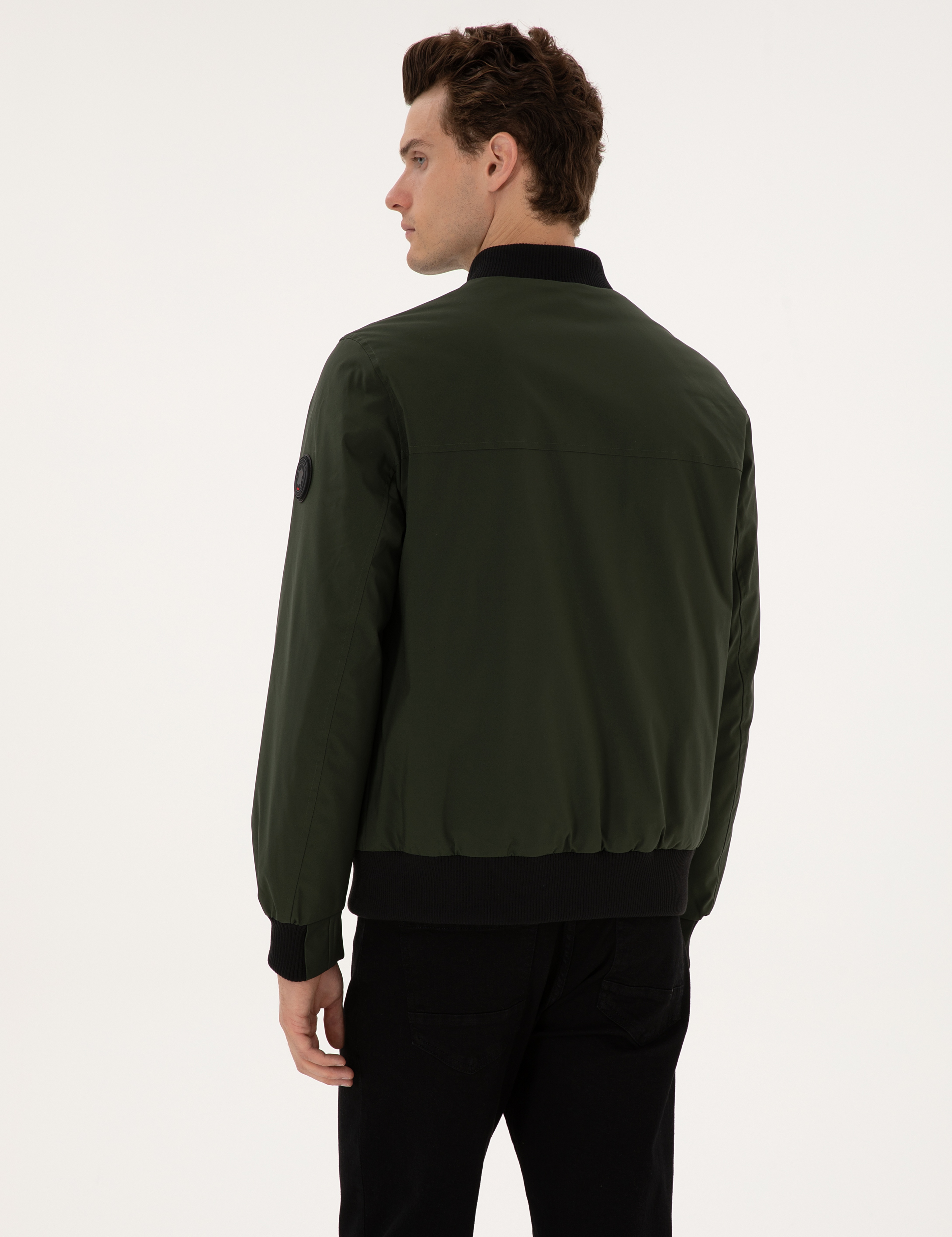 Koyu Haki Regular Fit Mont - Image 5