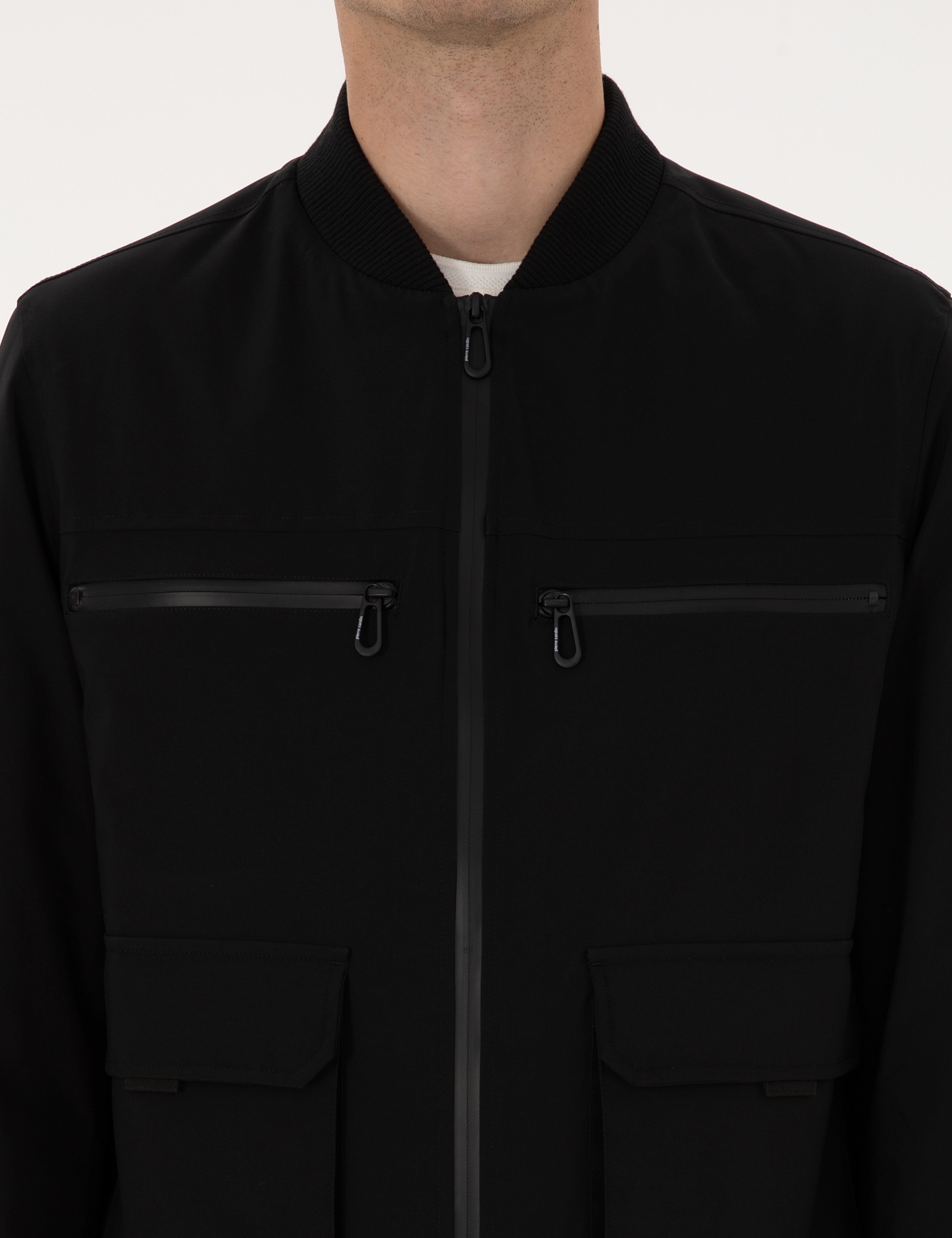Siyah Regular Fit Mont - Image 7