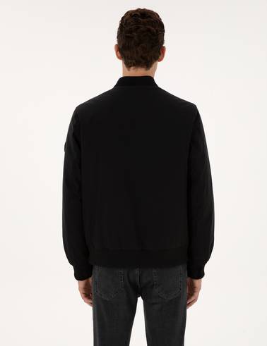 Siyah Regular Fit Mont
