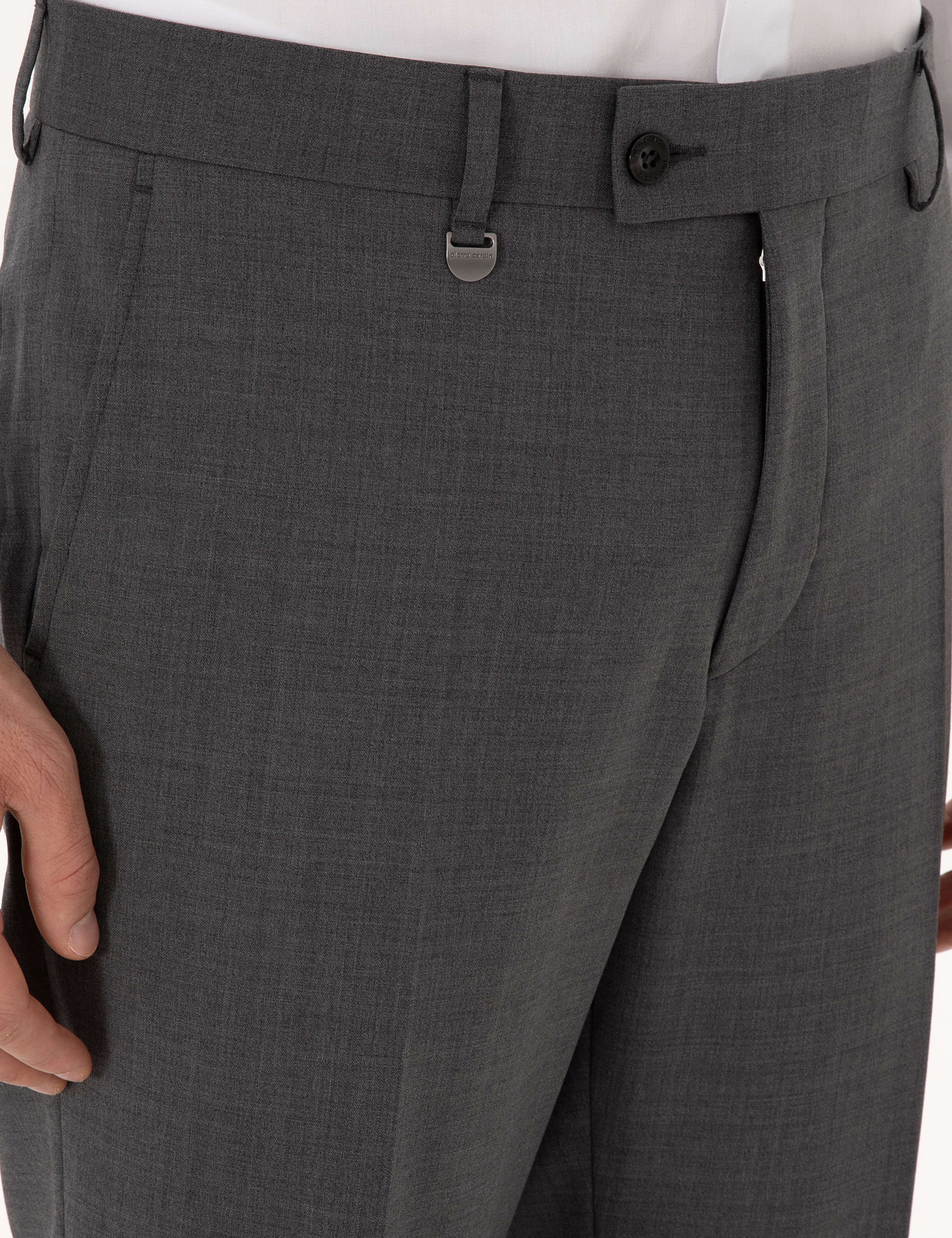 Füme Slim Fit %100 Yün Kumaş Pantolon - Image 5