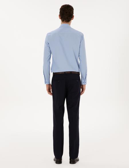 Lacivert Slim Fit Kumaş Pantolon - 50313984006