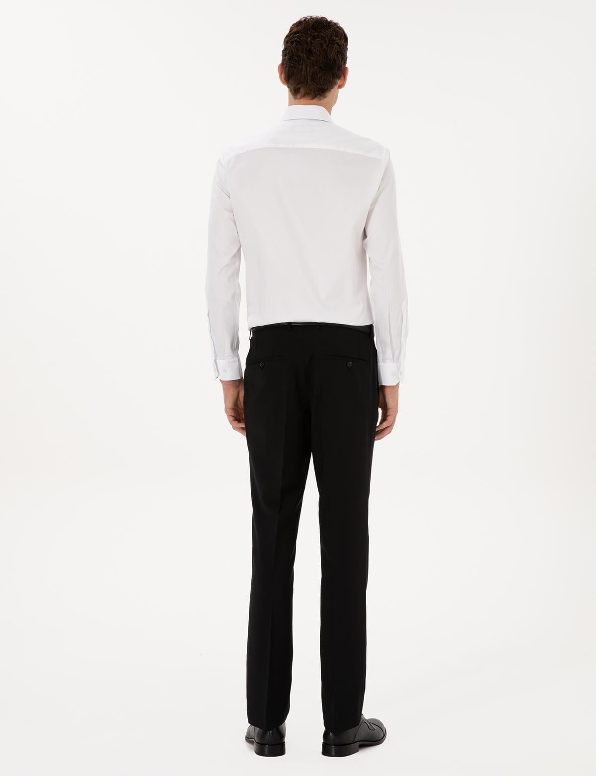 Siyah Slim Fit Kumaş Pantolon - 50313984093