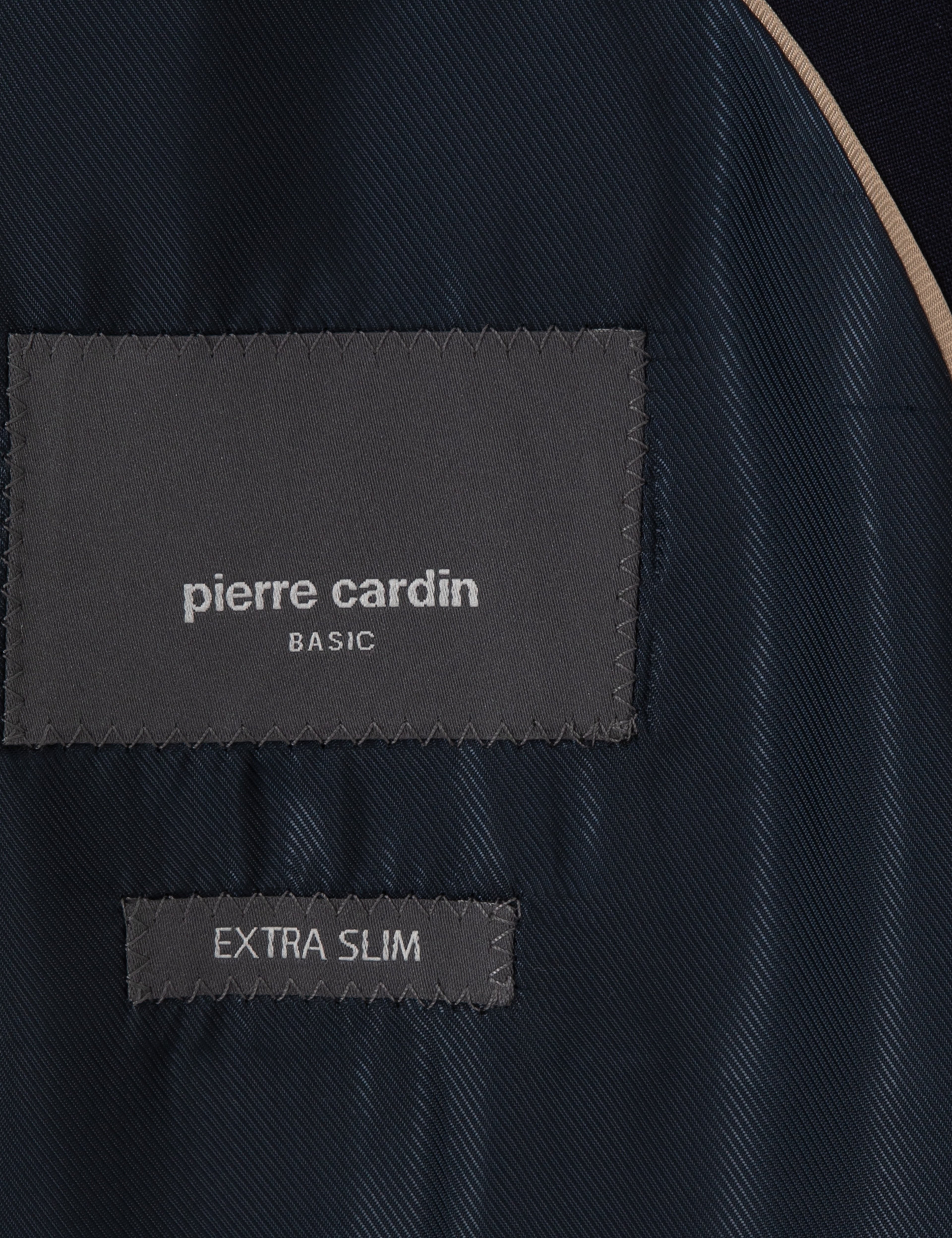 Lacivert Ex. Slim Fit %100 Yün Kruvaze Takım Elbise - Image 6