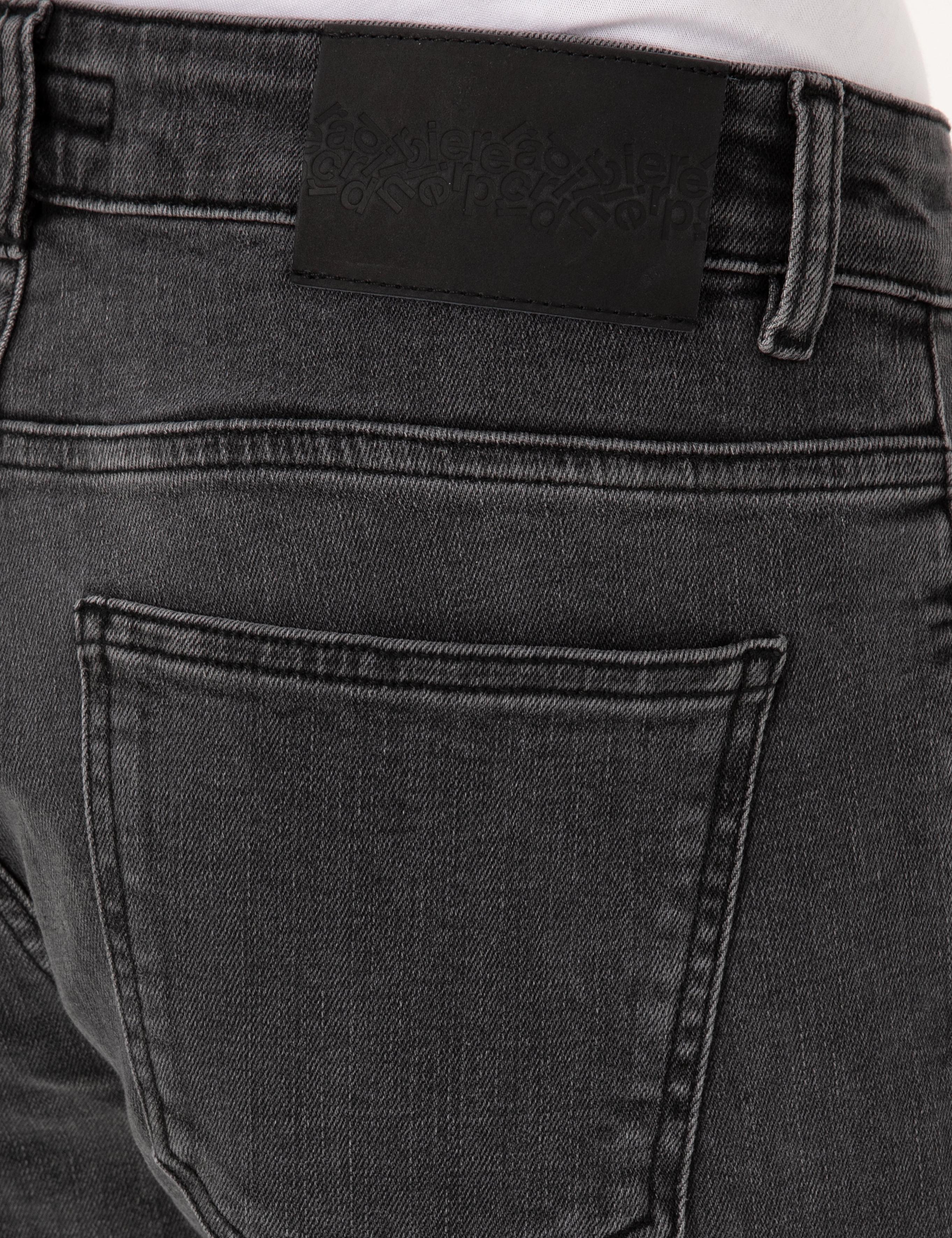 Antrasit Slim Fit Jean Pantolon