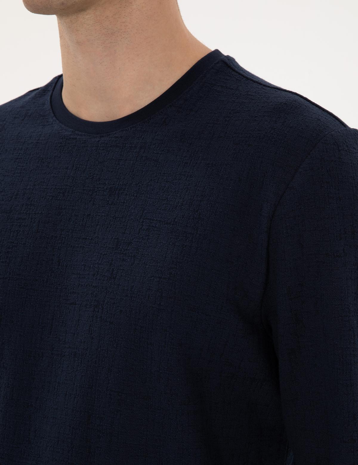 Lacivert Regular Fit Sweatshirt - 50313944033