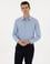 Mavi Slim Fit Armürlü Uzun Kollu Gömlek