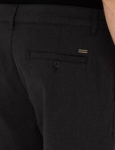 Antrasit Regular Fit Kanvas Pantolon
