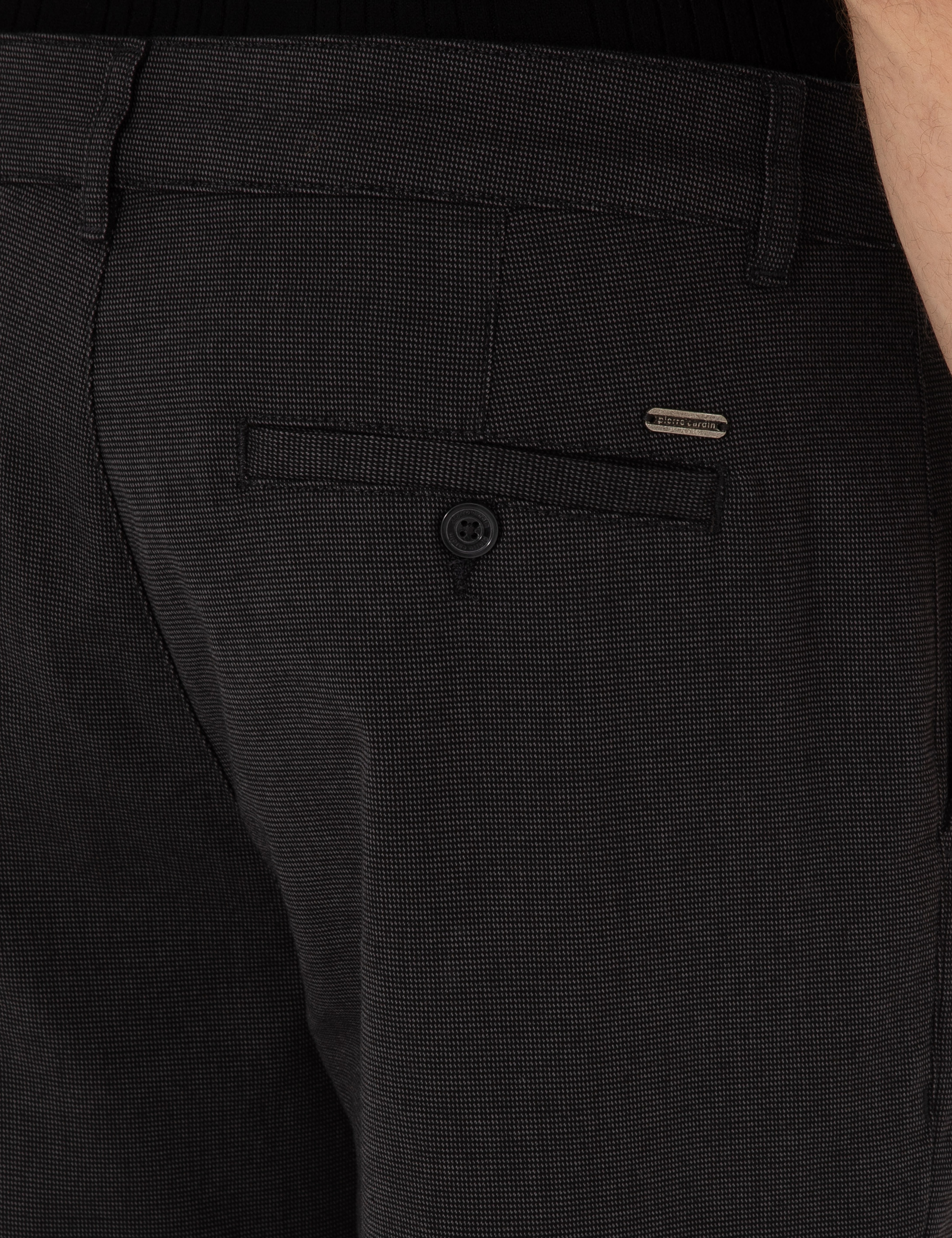 Antrasit Regular Fit Kanvas Pantolon - Image 6