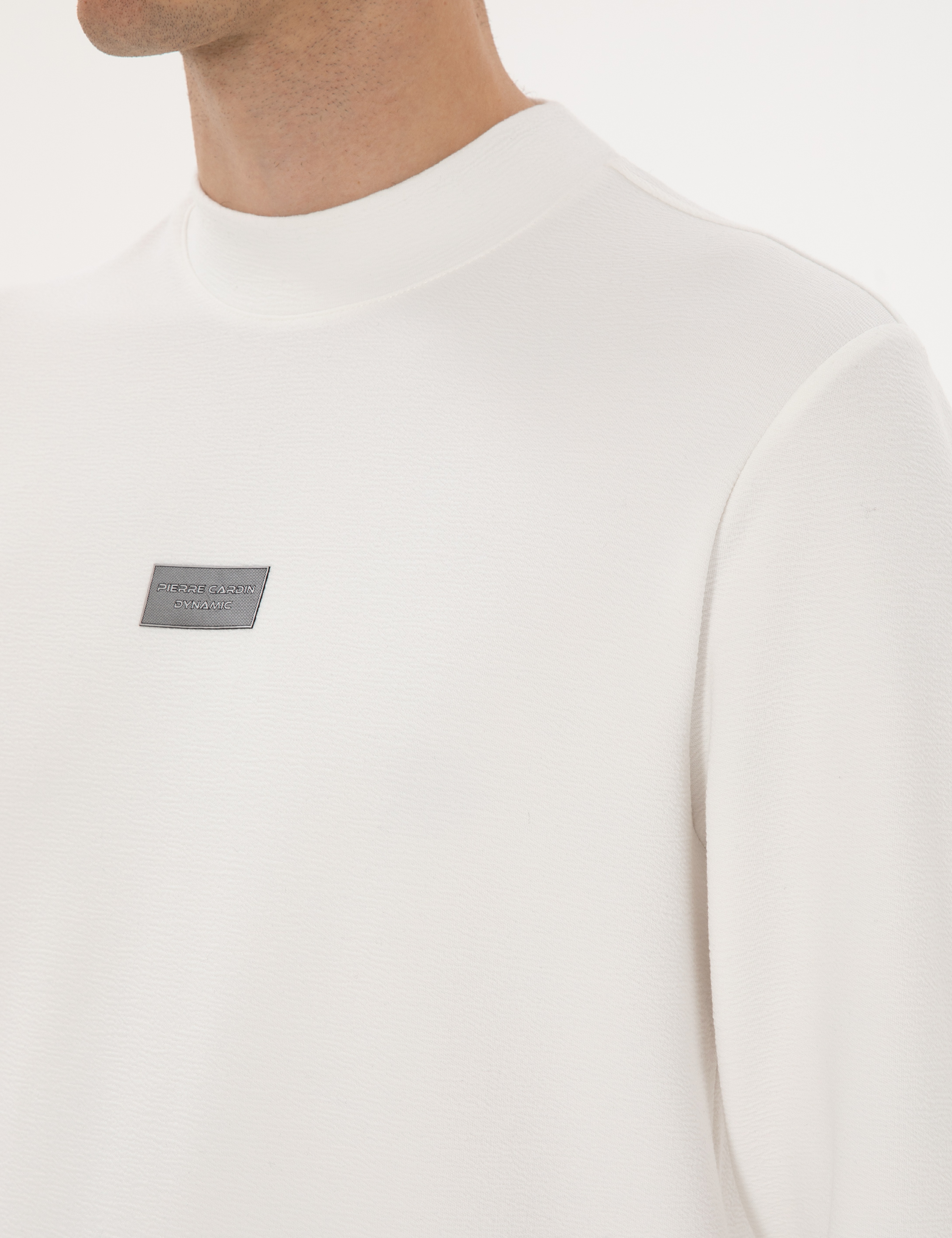 Beyaz Regular Fit Sweatshirt