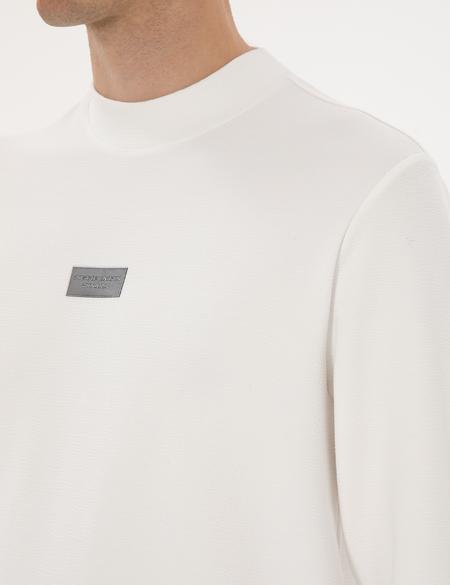 Beyaz Regular Fit Sweatshirt - 50316633001