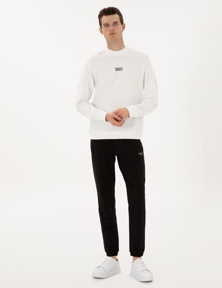 Beyaz Regular Fit Sweatshirt - 50316633001