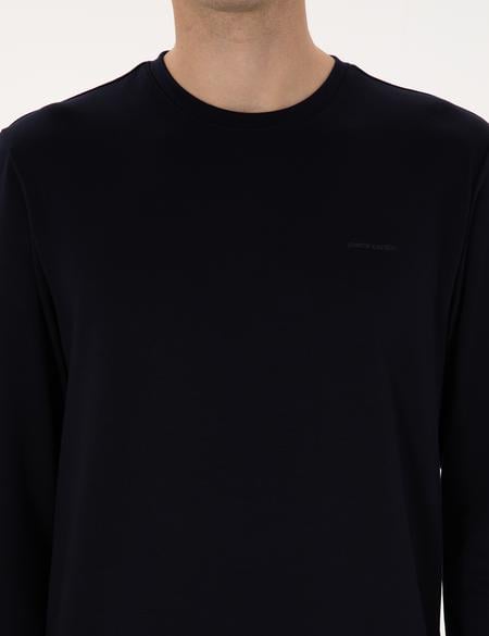 Lacivert Regular Fit Sweatshirt - 50313939023