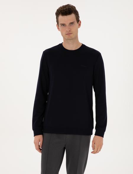 Lacivert Regular Fit Sweatshirt - 50313939023
