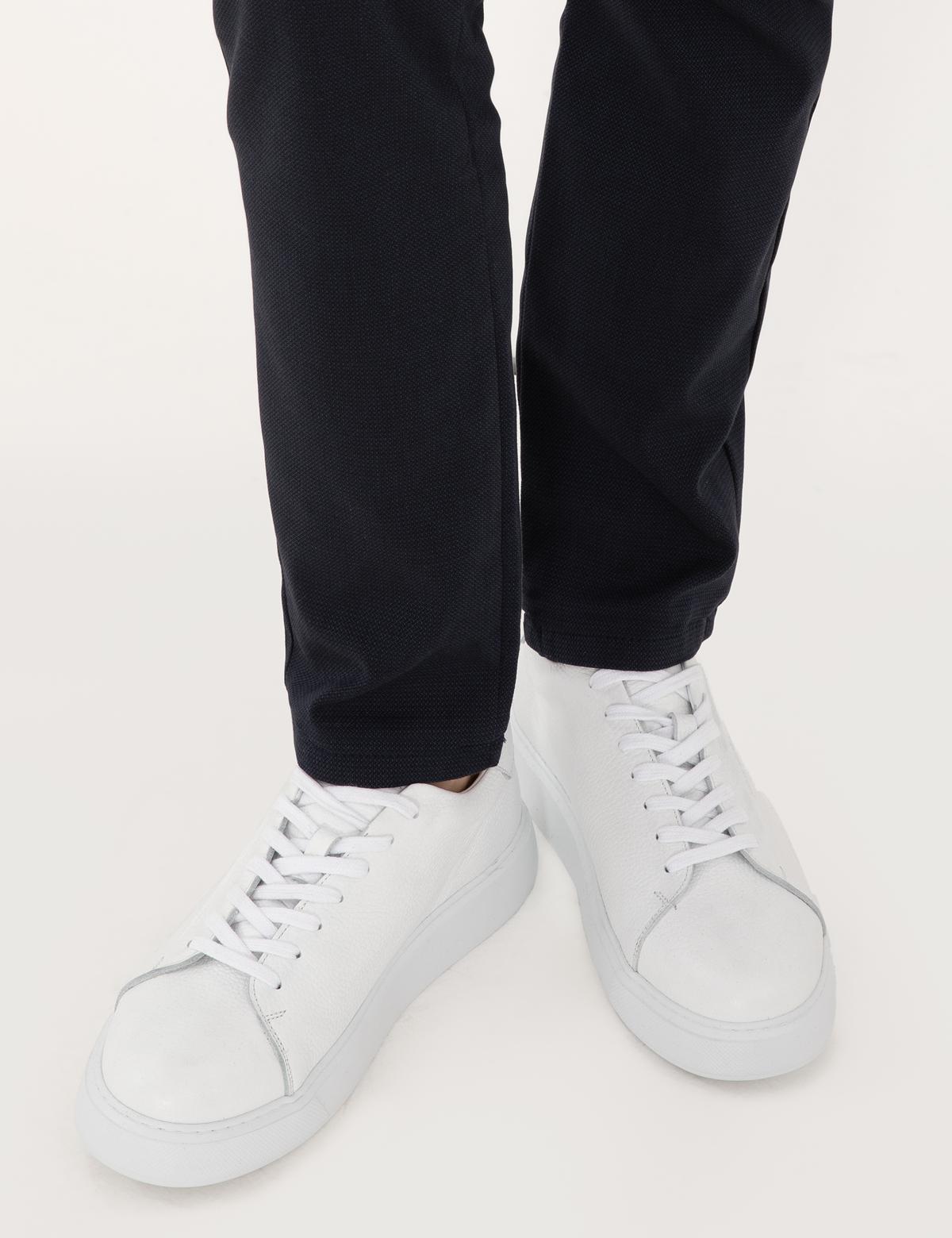 Beyaz %100 Deri Casual Ayakkabı - 50315647029