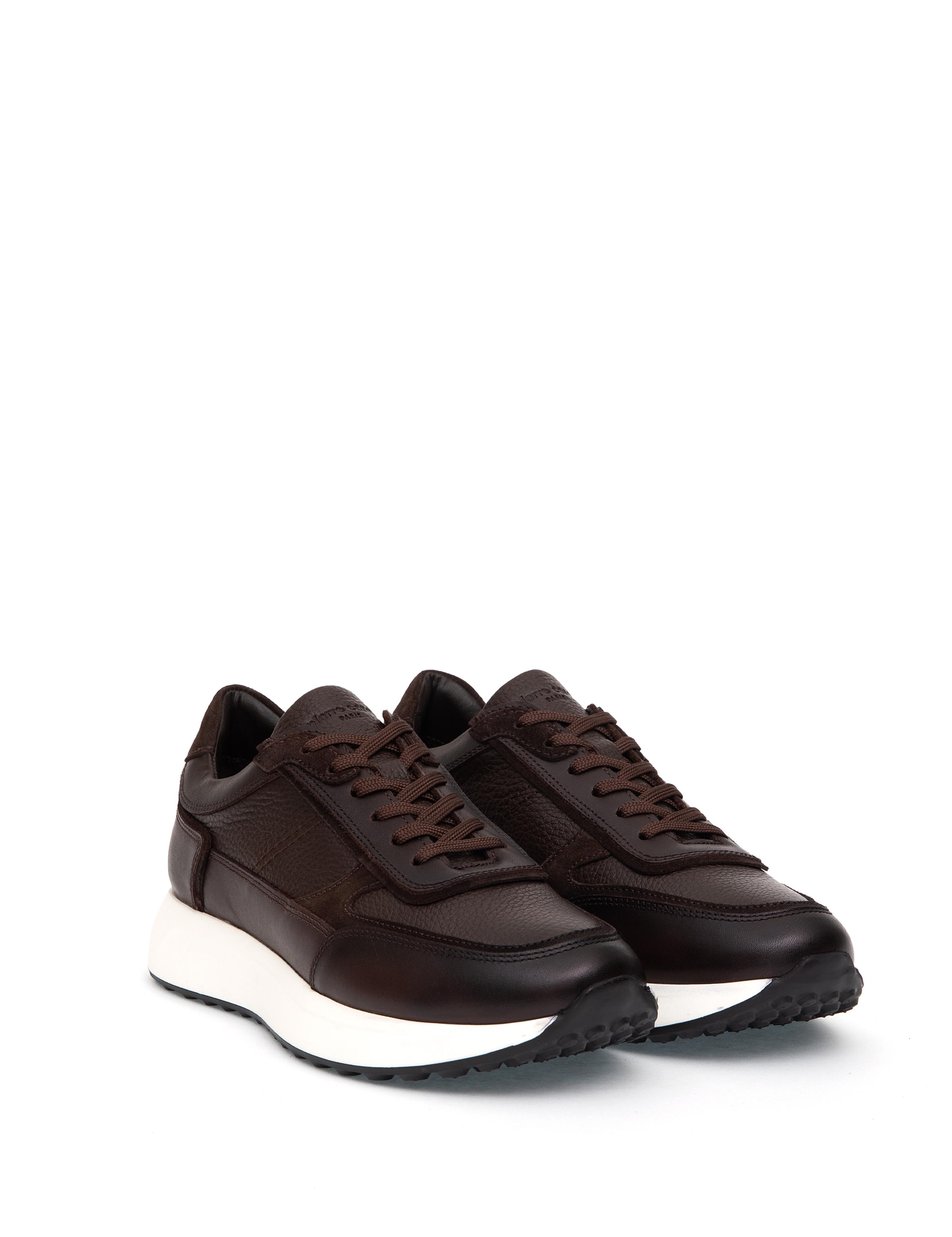 Kahverengi %100 Deri Casual Ayakkabı