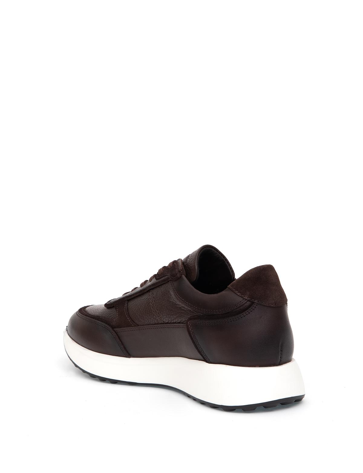 Kahverengi %100 Deri Casual Ayakkabı - 50315644020