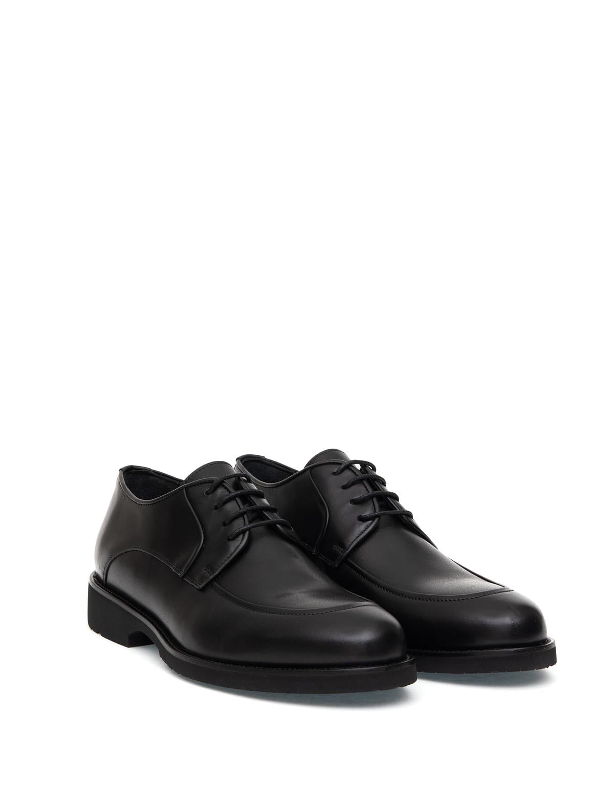 Siyah %100 Deri Klasik Ayakkabı