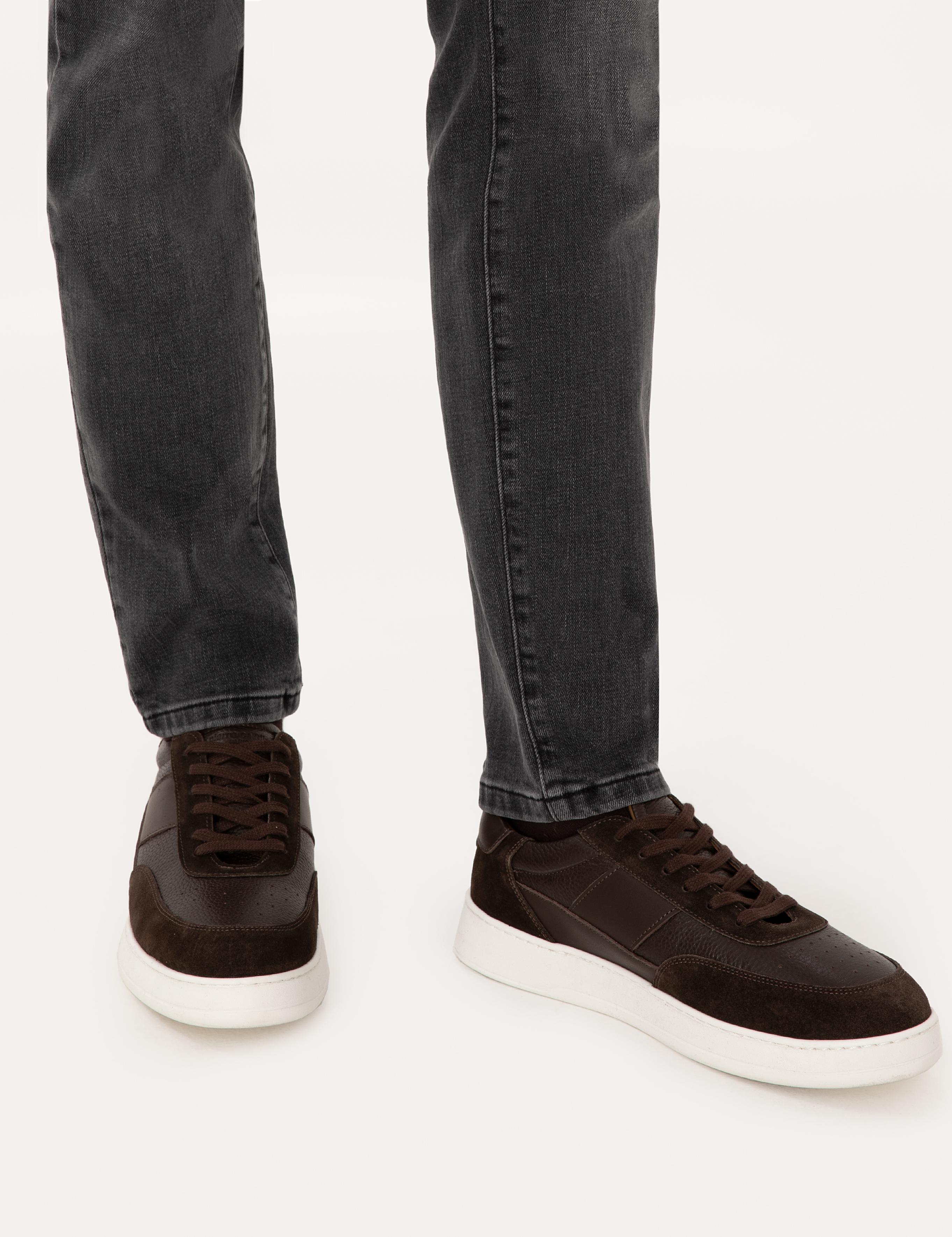 Kahverengi %100 Deri Casual Ayakkabı