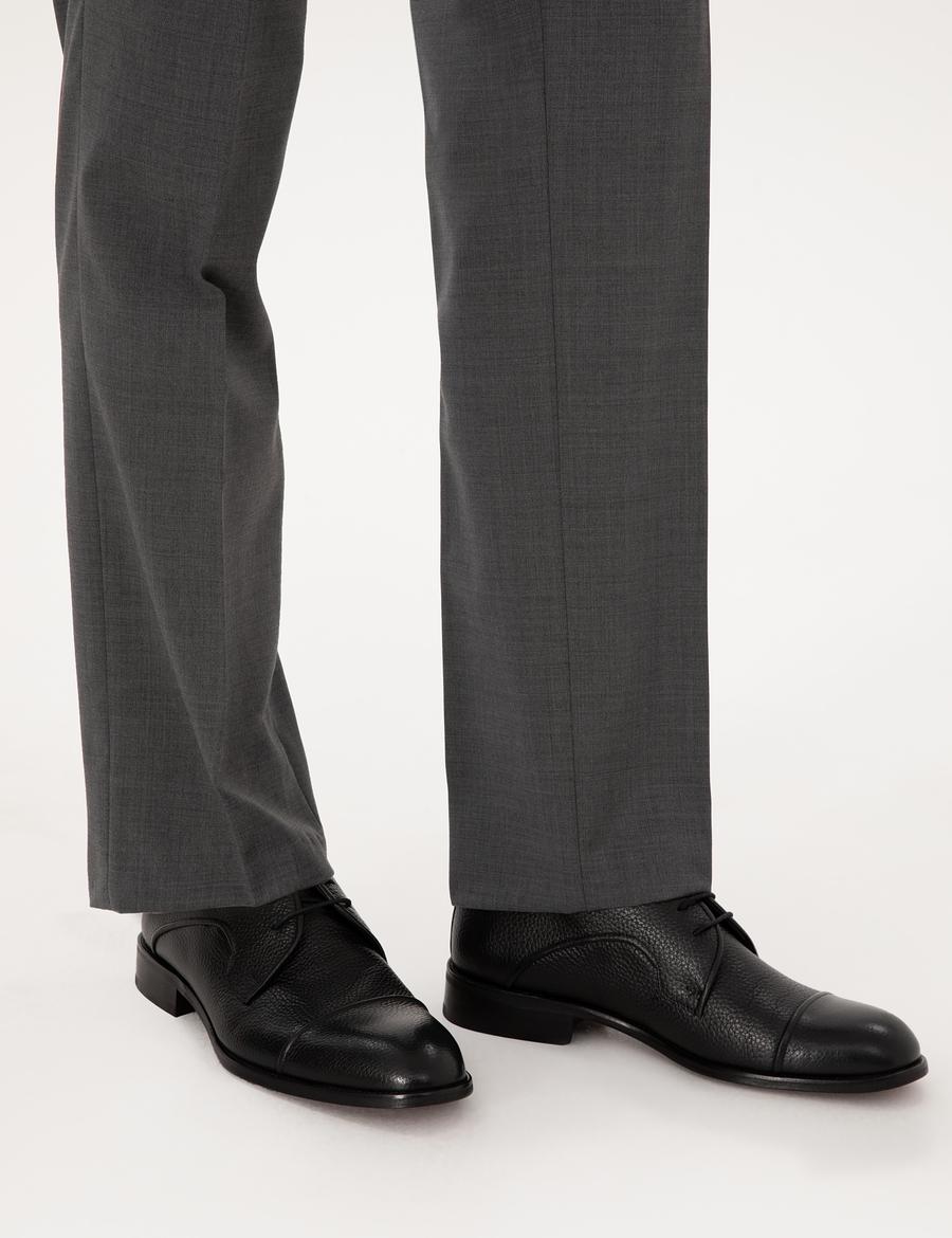 Siyah %100 Deri Klasik Ayakkabı