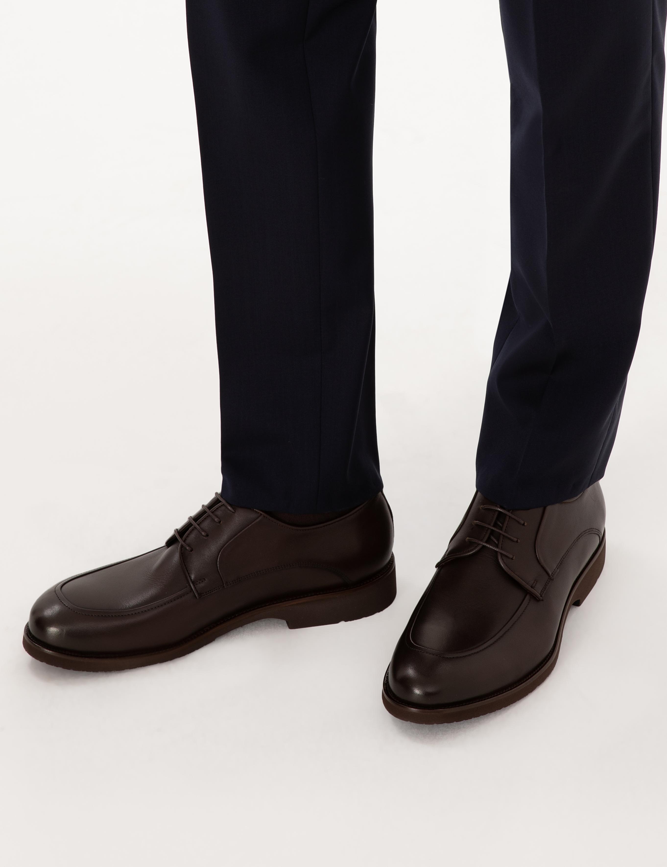 Kahverengi %100 Deri Klasik Ayakkabı