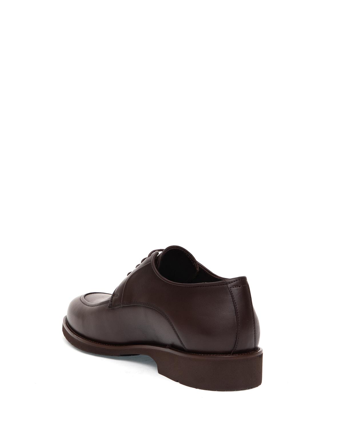 Kahverengi %100 Deri Klasik Ayakkabı - 50315667004