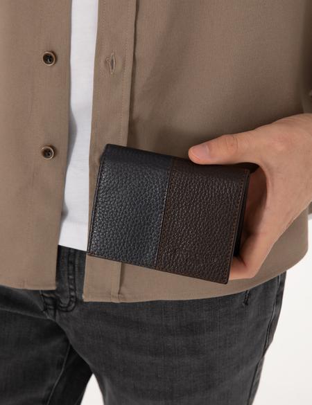 Erkek Kahverengi %100 Deri Cüzdan - 50321927001