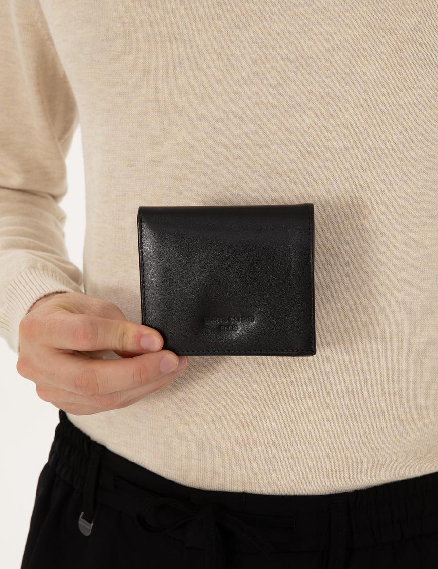 Erkek Siyah %100 Deri Cüzdan